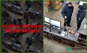 Polițiștii de frontieră, care au urmărit cu indiferență cum un tânăr este bătut și amenințat cu cuțitul, au fost concediați